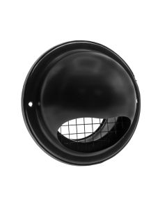 Nedco RVS zwart Buitenrooster bol model Ø 150 mm - grof gaas - 626.012.01