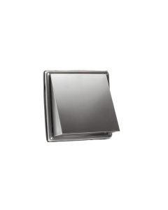 Nedco RVS Gevelklep met terugslagklep Ø 125 mm - 626.032.11