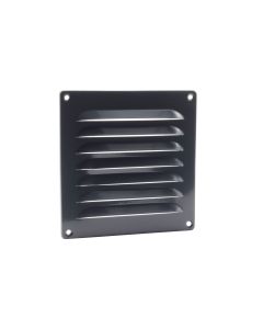 Nedco Schoepenrooster 160x160 mm - aluminium grijs - 629.003.25