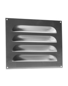 Nedco Schoepenrooster bold line vlak model 250x200 mm aluminium - 629.047.07