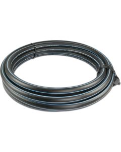 Tyleenslang / drukbuis - Ø25x2,7 mm x 50 meter - KIWA - ZPE40 - SDR9 - glad - 6 bar - zwart