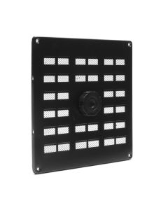 Nedco Schuifrooster - 200x200 mm - aluminium zwart - 635.003.01