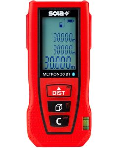 Sola METRON 30 BT Laser-afstandsmeter - 30 meter - Bluetooth / App - 71025101