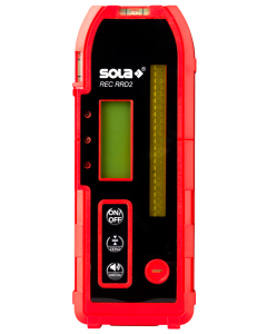 Sola REC RRD 2 Handontvanger met wandhouder voor rotatielaser - rood - 71112001