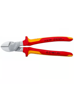Knipex 74 06 200 Kracht-zijsnijtang VDE - 200 mm -1000 V - gepolijste kop