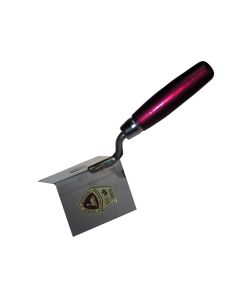 Schwan Hoektroffel uitwendig 90° - 80x60x60 mm - gehard staal - houten handvat