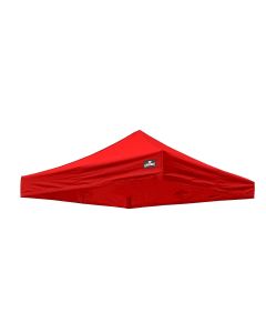 Grizzly GO-WORK Doorwerktent dak - 3x3 meter - rood - GOWD33R