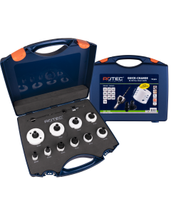 Rotec 533 BiM-Co Gatzagenset "Electricien" met Quick-Change - 6-kant 11 mm - extra hoog - 13-delig - 533.9605