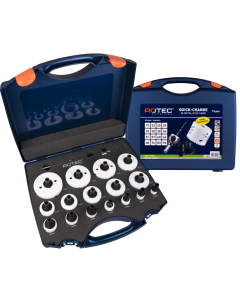 Rotec 533 BiM-Co Gatzagenset "MAX" met Quick-Change - 6-kant 11 mm - extra hoog - 19-delig - 533.9615