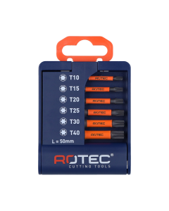 Rotec IMPACT Bitset - TX - 6-delig - 825.0140