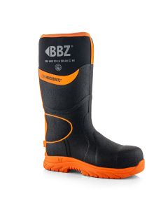 Buckbootz BBZ8000 Neopreen laars / werklaars - S5 - zwart/oranje