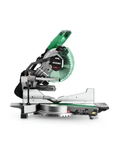 Hikoki C3610DRAWAZ Accu afkortzaag - 36V - 2 MV accu 36V 4,0AH/18V 8,0AH - Ø255 mm - koolborstelloos