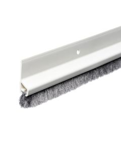 Ellen PDS 3B DECO Dorpelprofiel met borstel - 100 cm - max. kier 20 mm - kunststof - wit - 110501050