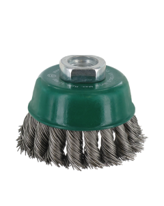 Rotec Komborstel - Ø65 mm - M14 - Getordeerd INOX- draad - 798.0015