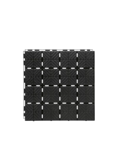 Prosperplast IES40-S411 Easy Square tuintegels 400x400x20 mm - 9 stuks / 1,5 m² - zwart