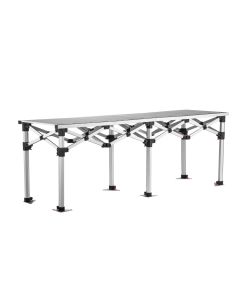 Grizzly GO-WORK tafel 190 cm - aluminium - GOWT190