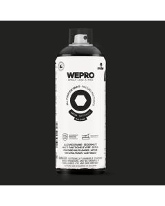 MTN WEPRO Universele spuitlak - zwart - RAL 9005 - zijdeglans - 400 ml