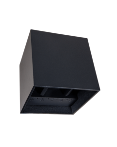 Tronix Wandlamp Cube dimbaar - 6W - 10x10x10 cm - 2700K - zwart - 149-144