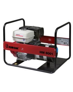 Eurom HM 8001 Benzine aggregaat - 11,7 pk, 389CC - Honda GX 390 - 449082
