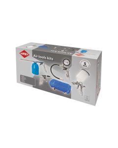 Airpress Accessoiresset tbv luchtgereedschap - euro - 5 delig - 45893