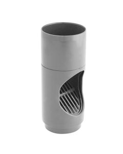 Nicoll PVC-Ti Bladvanger voor regenpijp - Ø80 mm - grijs