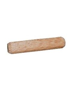 Parco Gegolfde deuvel Ø16x140 mm - beukenhout - 1 kg