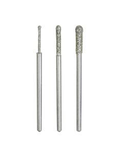 Proxxon Diamant slijpstift kogel - 1,2 mm - 2 stuks - 28230