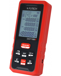 Futech Disty 80R Afstandsmeter - rood - 80 meter - 202.80R