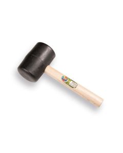 ATLAS Rubberhamer met houten steel - Nr. 9 hard - 2000 gram - 998790