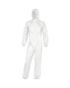 Delta Plus PO106 wegwerpoverall met kap - maat XXL - polypropyleen - PO106BCXX