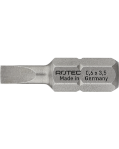 Rotec PRO Bit SL 0,8x4,0 mm - 25 mm - SL (sleuf) - 2 stuks - 812.00402