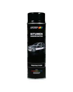 Motip Bitumen undercoating - zwart - 500 ml - 000007