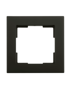 ION V1 Afdekraam - 1-voudig - mat zwart - 80.300.120