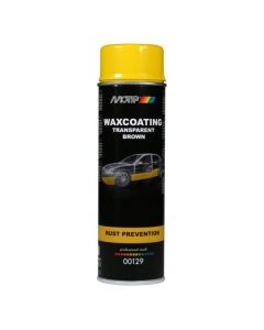 Motip Anti roest waxcoating spray - transparant bruin - 500 ml - 00129