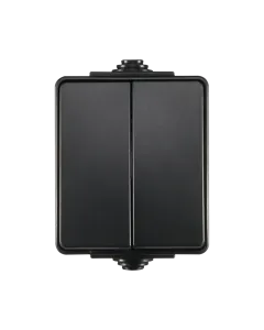 ION Opbouw serieschakelaar IP55 - zwart - 55.200.030