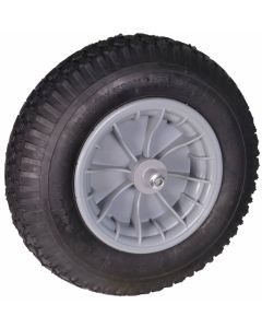Hummer CW100 Kruiwagenwiel - 400x8 4ply - PVC kogellager - 13 cm as