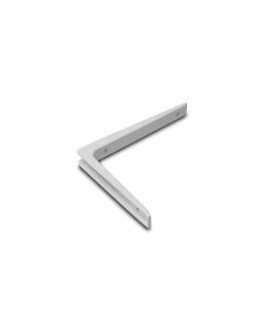 Dulimex Plankdrager aluminium - wit gelakt - middelzware uitvoering