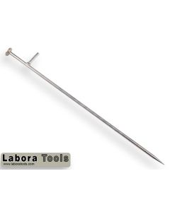 Labora Draadpen met haakse kop - 60x1,0 cm - staal verzinkt - 970785