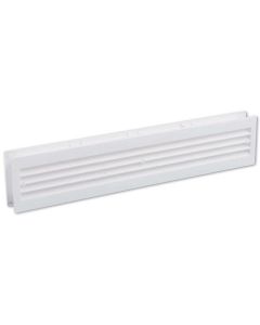 Nedco Deurventilatierooster 455x90 mm - kunststof wit - 641.002.00