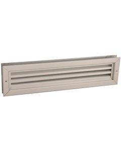 Nedco Deurventilatierooster 470x121 mm - aluminium geanodiseerd - 640.001.17