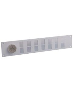 Nedco Schuifrooster 500x90 mm - aluminium wit - 635.014.00