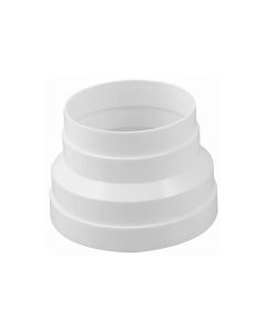 Nedco Verloopstuk Ø 100-125 mm - kunststof wit - 661.014.00