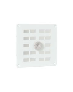 Nedco Schuifrooster 160x160 mm - aluminium wit - 635.002.00