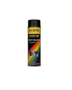 Motip Acryl lak Ultra mat zwart - 500 ml - 04006