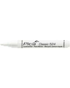Pica Lakmarker 524/52 2-4 mm ronde tip wit