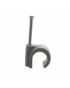 Tack Universele spijkerclip - 11-15 mm - grijs - 100 stuks - 37281
