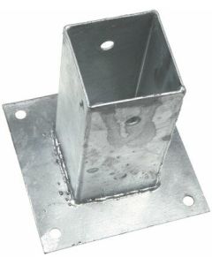 GB Paalhouder met plaat 71x71x150 mm thermisch verzinkt - 17252071