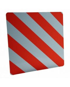 Radex Markeringsbord voor lange lading - 500x500 mm - oranje / wit