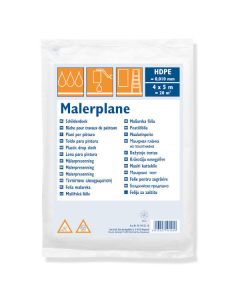 Color Expert Afdekfolie HDPE 0,010 mm - 4x5 meter (20m²) - 96940510