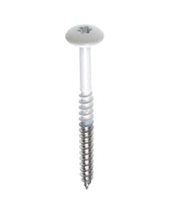 Fisinox Trespaschroeven - RAL 9001 cremewit - RVS A2